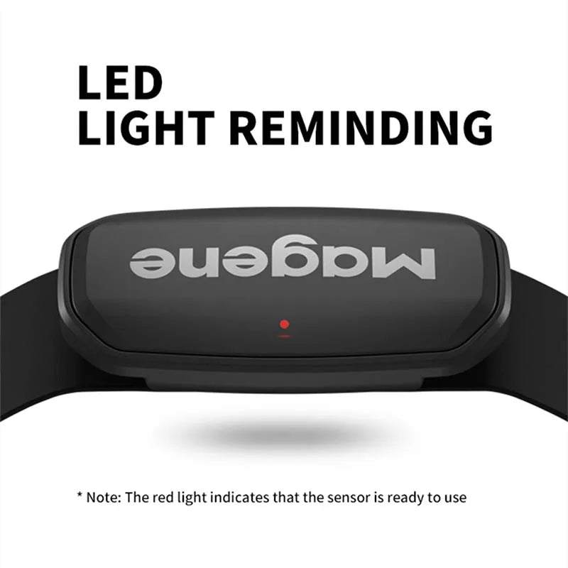 Magene H303 Bluetooth and ANT Dual-Mode Heart Rate Monitor with Chest Strap for Cycling and Sports