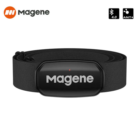 Magene H303 Bluetooth and ANT Dual-Mode Heart Rate Monitor with Chest Strap for Cycling and Sports