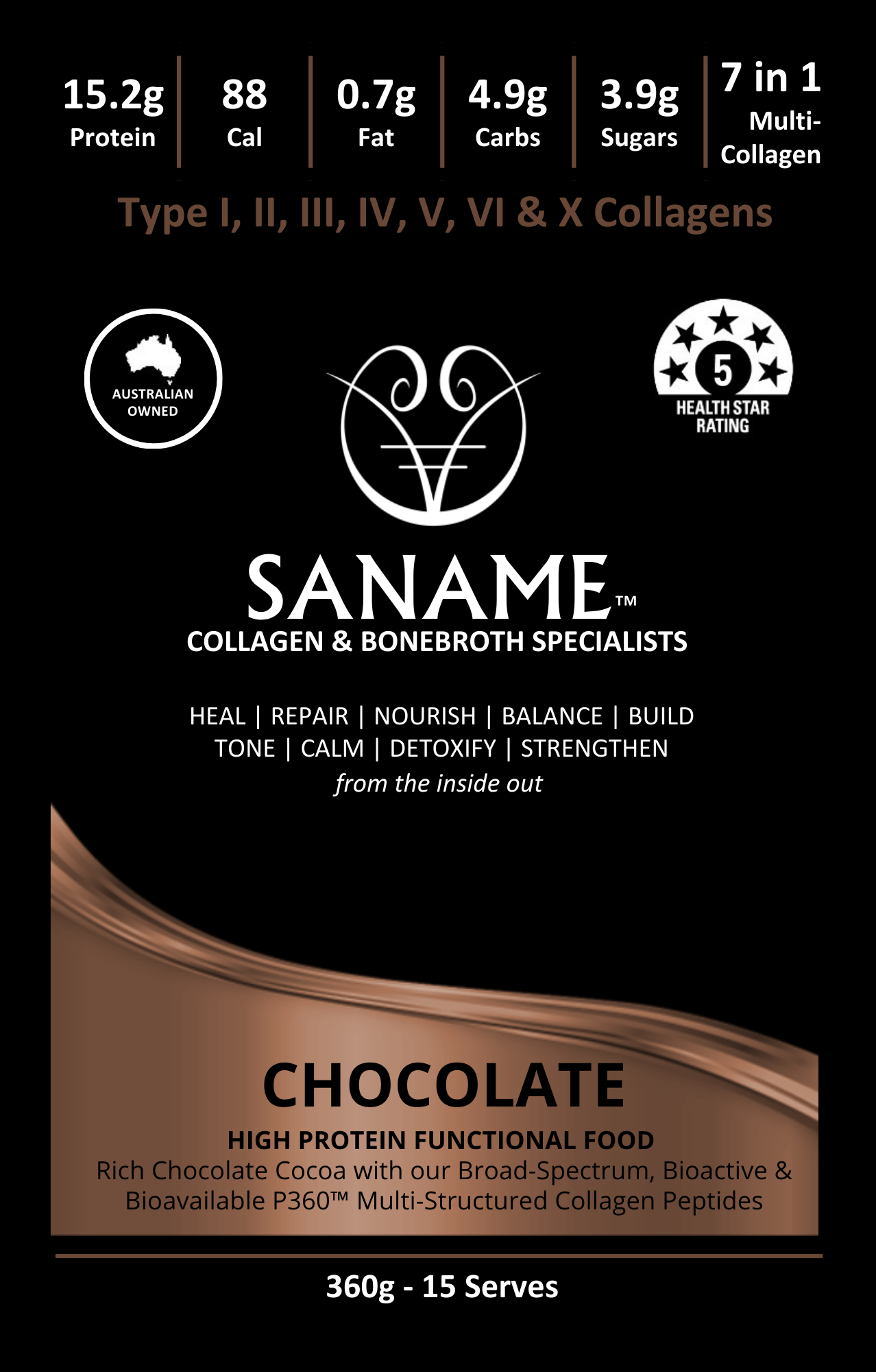 P360™ Chocolate Multi-Collagen