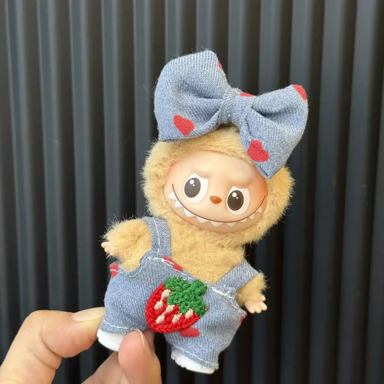 Mini Labubu Clothes Dress Pants Set