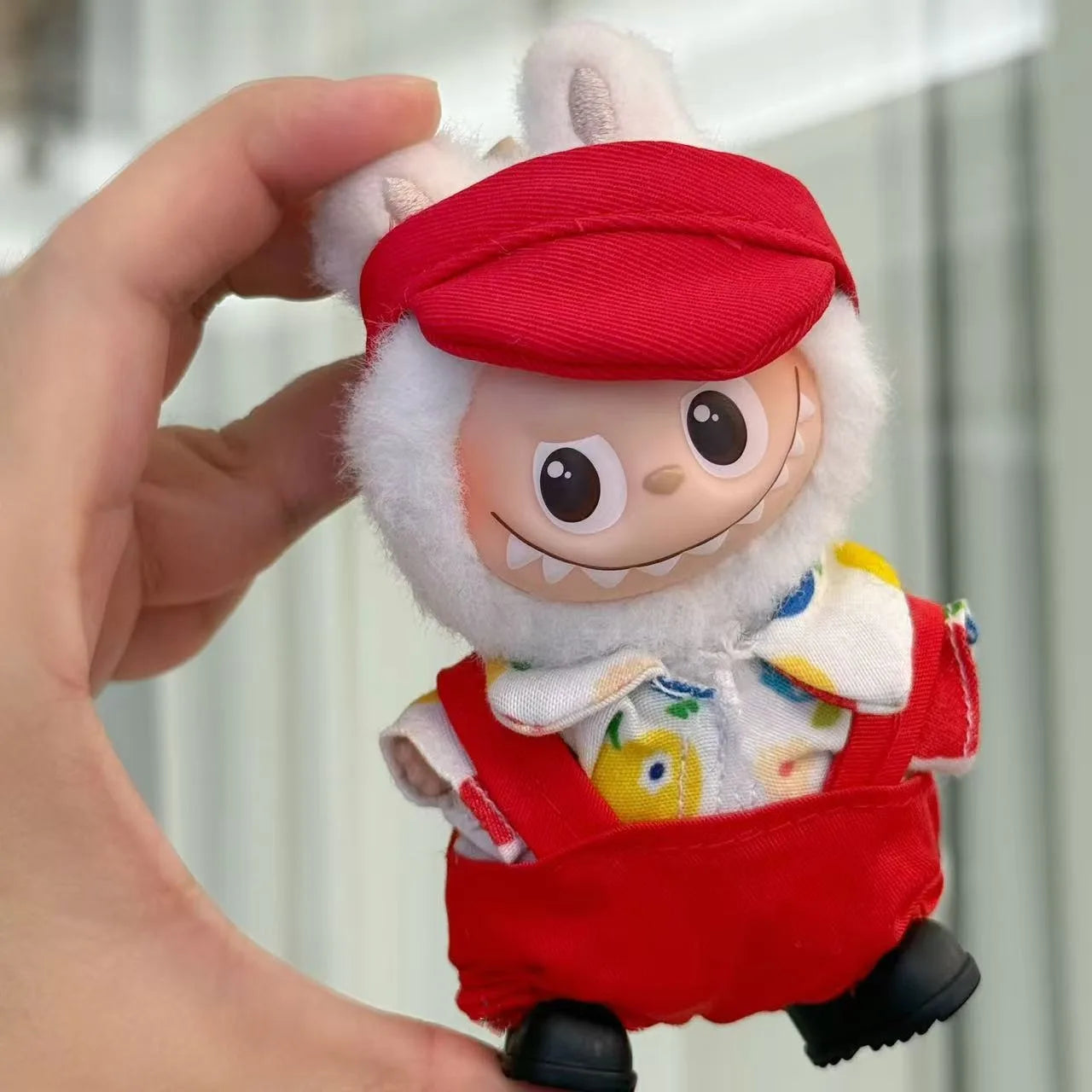 Mini Labubu Clothes Dress Pants Set