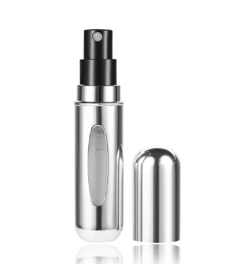 5ml Portable Mini Perfume Refill Bottle - Refillable Spray Atomizer for Travel and Cosmetic Use