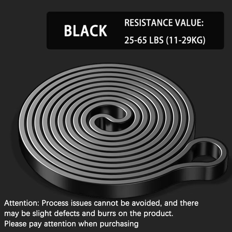 Resistance Band Set for Pull-Up Assistance and Stretching - Heavy Duty Exercise Bands for Physical Therapy and Home Workouts