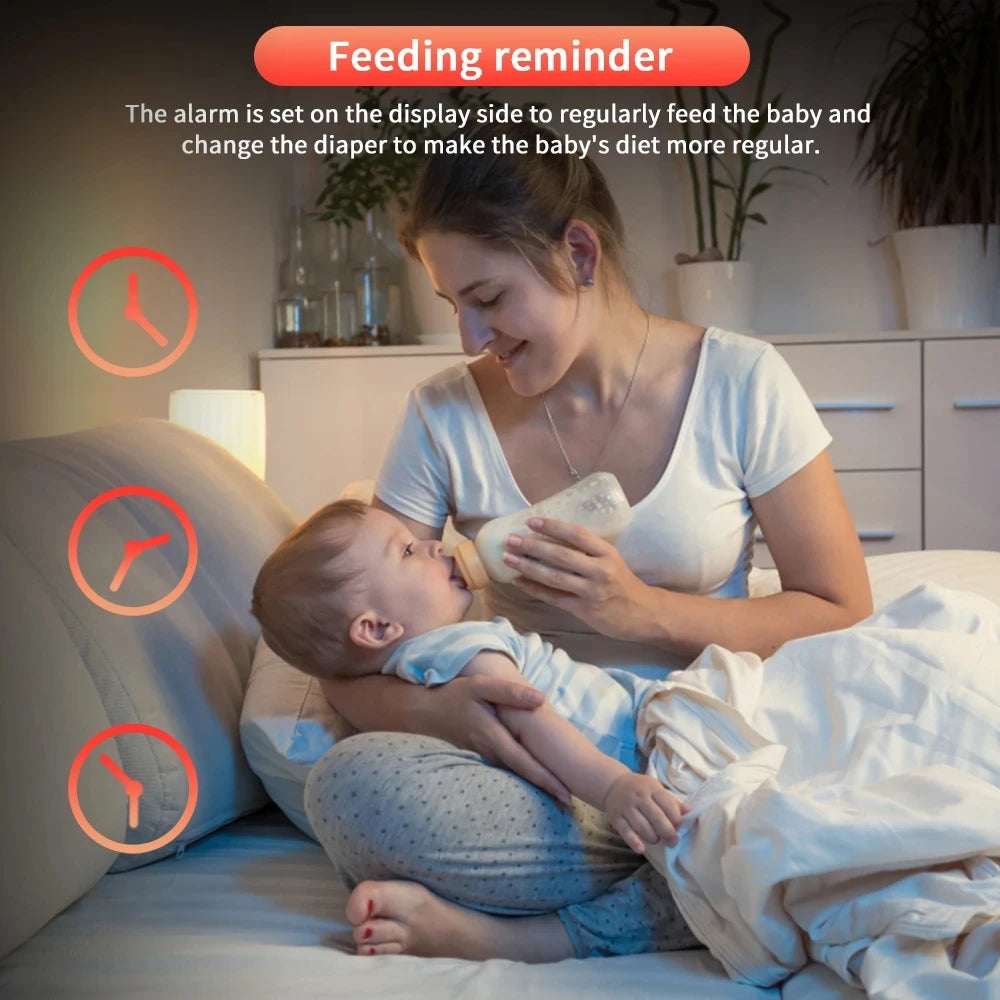 Cdycam 3.5-Inch Wireless Video Baby Monitor with Night Vision, Temperature Monitoring, and Two-Way Audio Communication