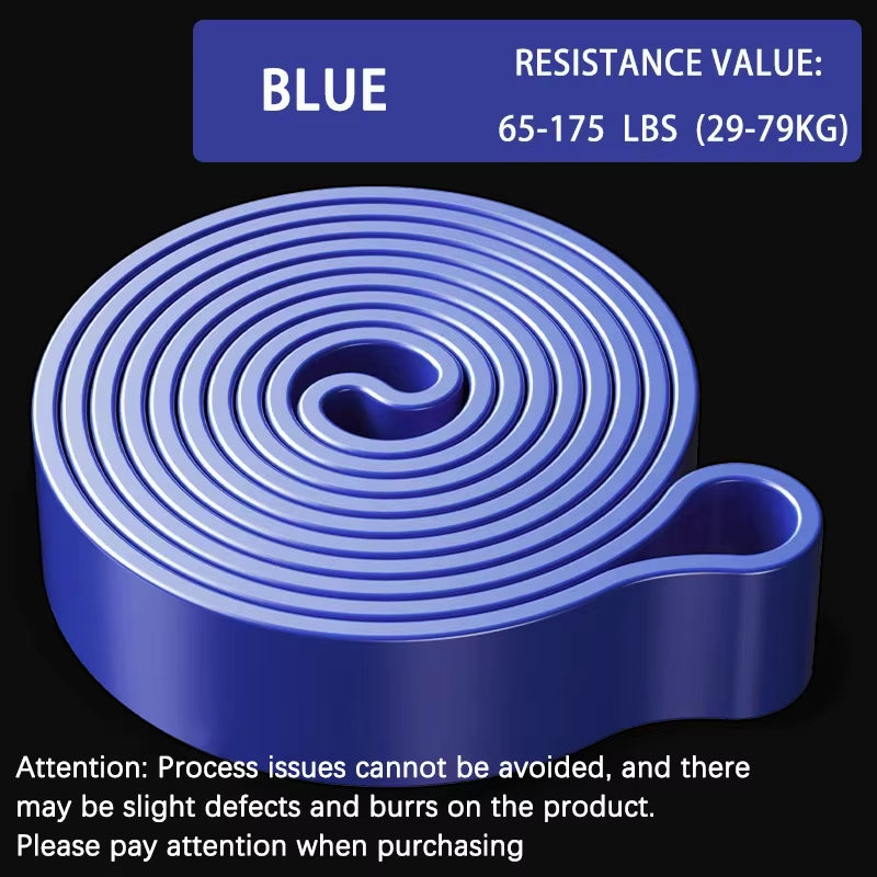 Resistance Band Set for Pull-Up Assistance and Stretching - Heavy Duty Exercise Bands for Physical Therapy and Home Workouts