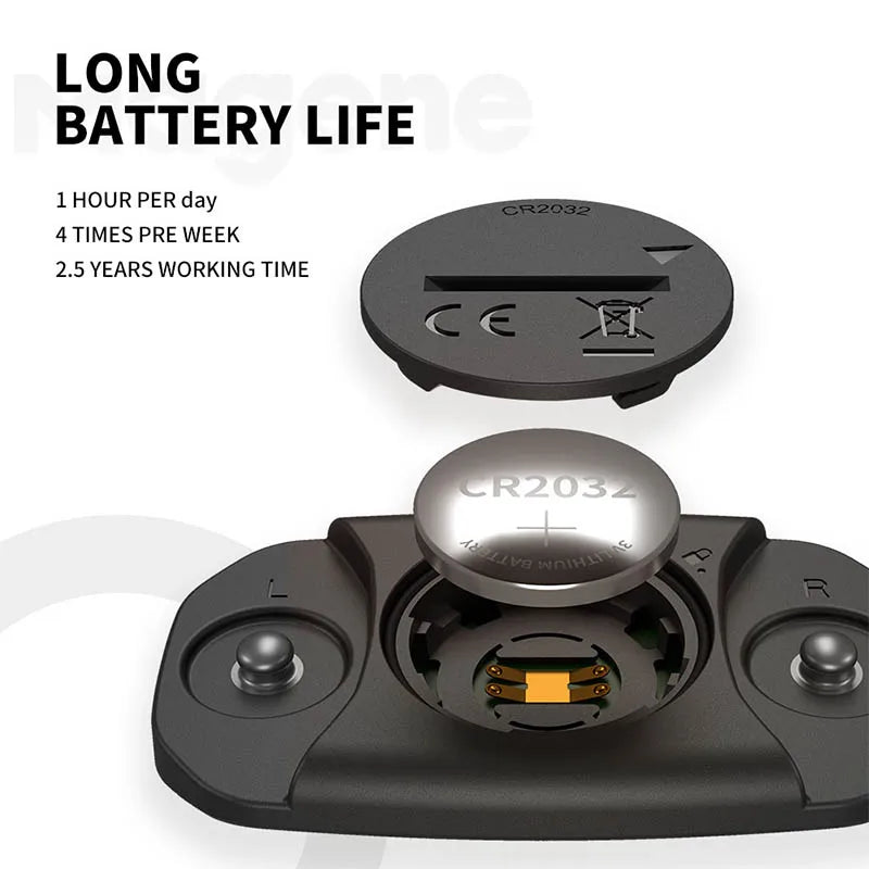 Magene H303 Bluetooth and ANT Dual-Mode Heart Rate Monitor with Chest Strap for Cycling and Sports