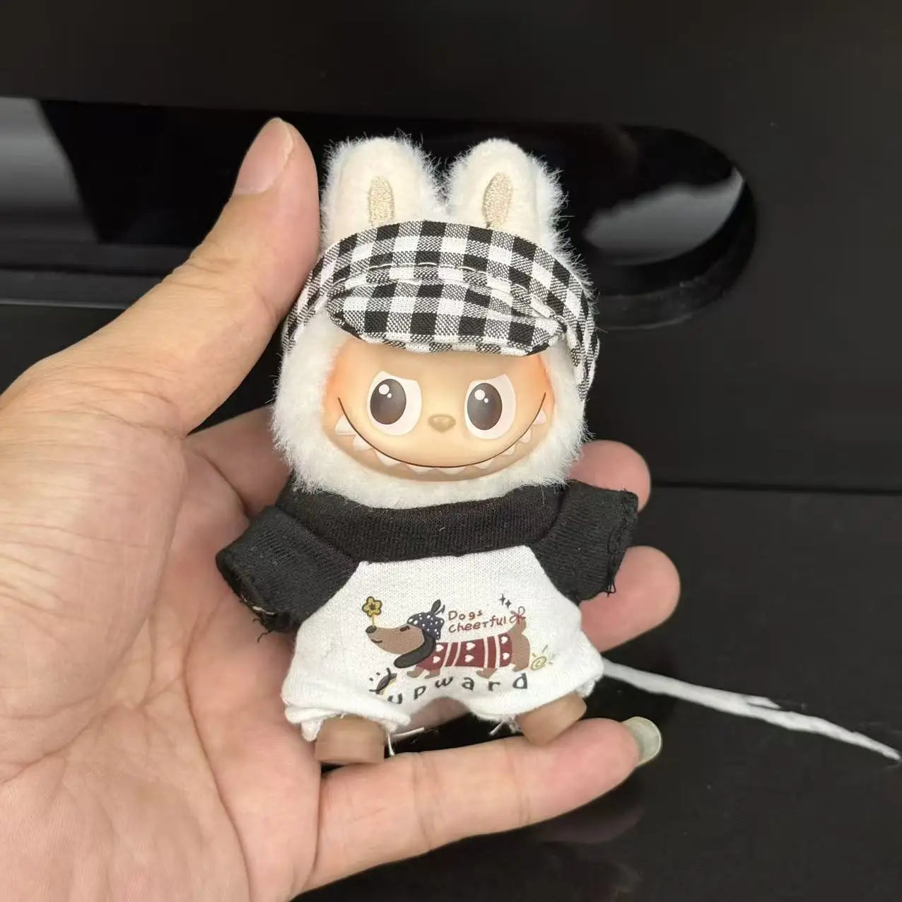 Mini Labubu Clothes Dress Pants Set