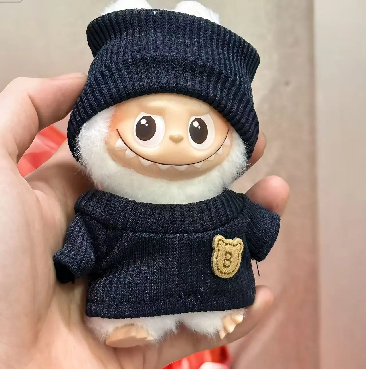 Mini Labubu Clothes Dress Pants Set