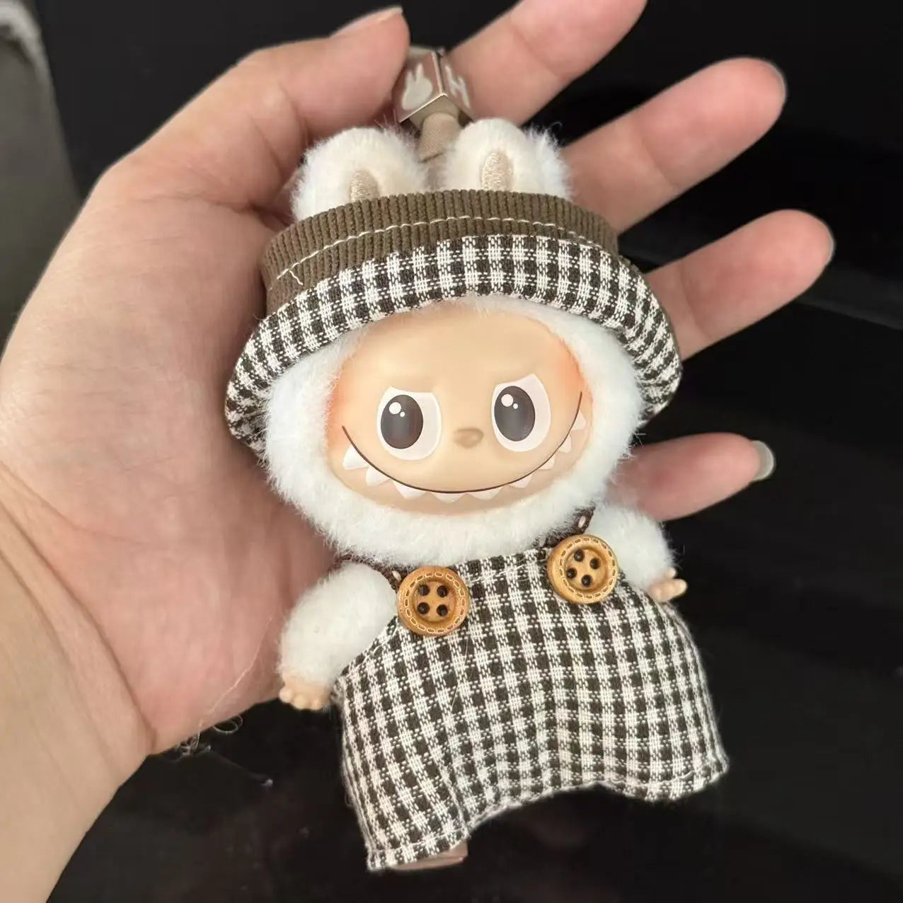 Mini Labubu Clothes Dress Pants Set