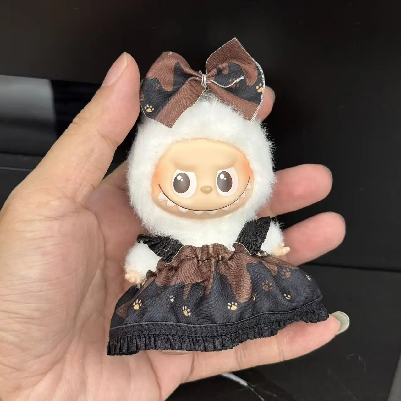 Mini Labubu Clothes Dress Pants Set