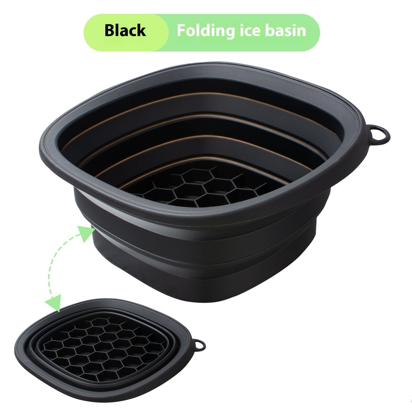 Silicone Folding Basin Ice Tray Ice Facial Care