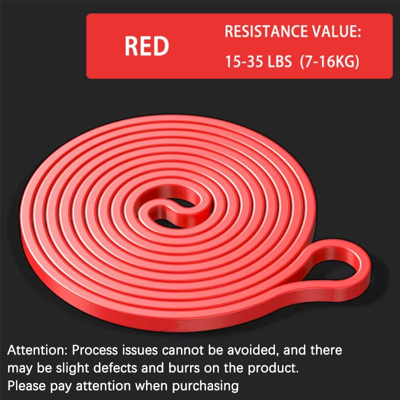 Resistance Band Set for Pull-Up Assistance and Stretching - Heavy Duty Exercise Bands for Physical Therapy and Home Workouts